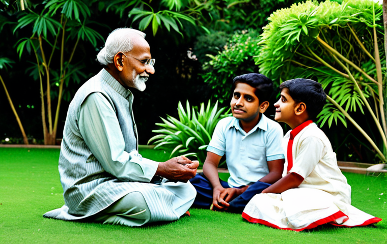 가족사 기록 사례 - **Prompt:** A young Indian woman, fully clothed in modest, professional attire, sitting at a desk re... 가족사 기록 사례 - **Prompt:** A young Indian woman, fully clothed in modest, professional attire, sitting at a desk re...
